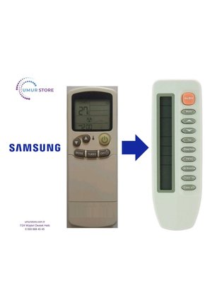 Samsung Uyumlu Klima Kumandası -Eşdeğer