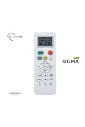 Sigma SGM18INVDHD I Uyumlu Klima Kumandası