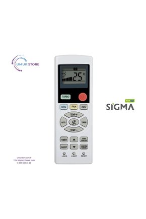 Sigma Comfort SGM18INVDHA-I Klima Kumandası-Sadece Soğuk Mod