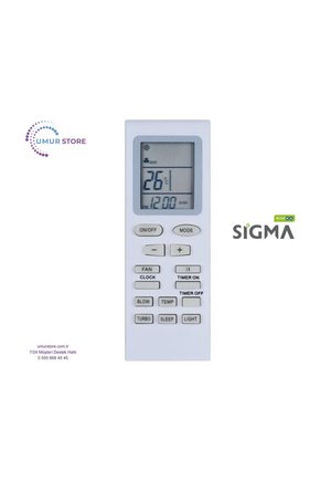 Sigma SGM 18 INV DMH İnverter Klima Kumandası
