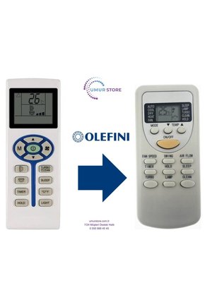 Olefini YACIFBI Klima Kumandası