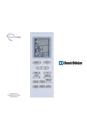 Demirdöküm A4 12 İÇ İnverter Klima Kumandası