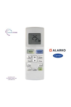Alarko Flair FLR240INVFS Salon Tipi Klima Kumandası