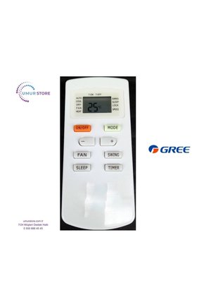Gree YX1F5F Uyumlu Klima Kumandası