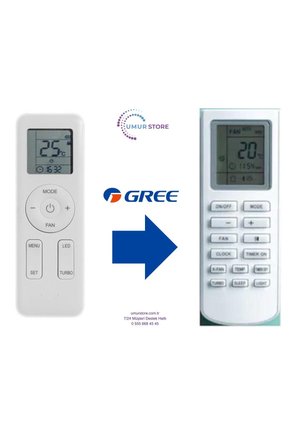 Gree YAY1F1 Klima Kumandası