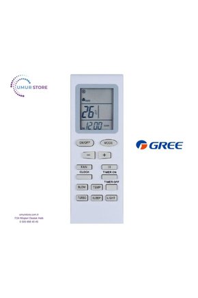 Gree GWH24RA Klima Kumandası