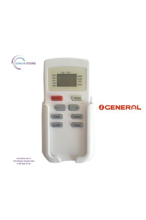 General Max GAIRB21IGPLW Uyumlu Klima Kumandası