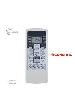 General AR-RC Uyumlu Klima Kumandası