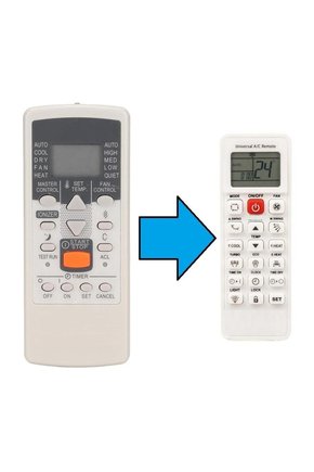 Fujitsu AR JE5 AR JE4 AR JE6 AR PV1 Kumanda-Resimde Sağdaki Gönderilir