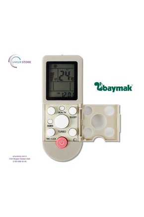 Baymak YKR-l201E Klima Kumandası