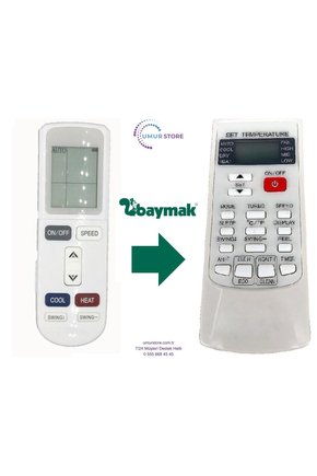 Baymak Elegant Prime Multi 24 Klima Kumandası