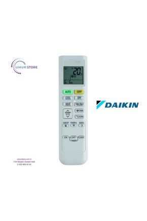 Daikin FTXF71A2V1B Uyumlu Klima Kumandası