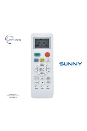 Sunny SN9KLM18000I Uyumlu Klima Kumandası