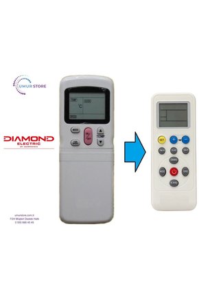 Diamond Electric Klima Kumandası-Eşdeğer