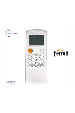 Ferroli U I DIAMANT 24 Uyumlu Klima Kumandası