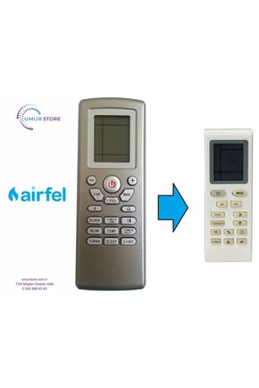 Airfel Yt1f4 Klima Kumandası