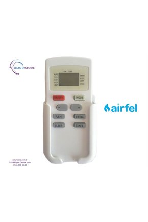 Airfel Klima Kumandası – Duvar Askı Aparatı Hediyeli