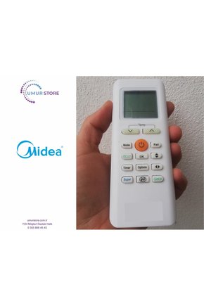 Midea Blanc İnverter Klima Kumandası