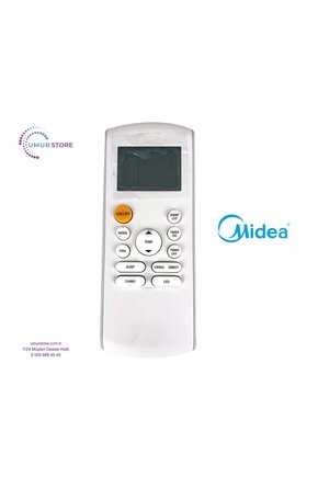 Midea MCA3U-18HRFNX-QRDOW GA Uyumlu Klima Kumandası