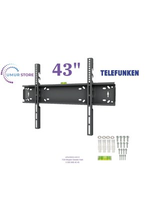 43 43tf8560a  43- 65 inç Lcd Led Televizyon Sabit Duvar Askı Aparatı