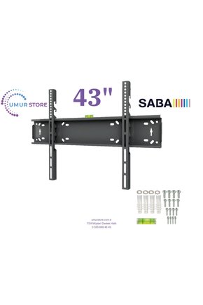 43 SB43F251  43- 65 inç Lcd Led Televizyon Sabit Duvar Askı Aparatı