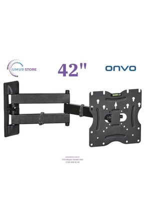 Ov42250 42 inç  22- 49 Lcd Led Televizyon Hareketli Duvar Askı Aparatı