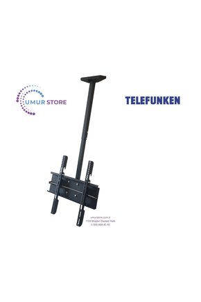 Telefunken 65TU9090UA 165 Ekran Lcd Led TV Kilitli Hareketli Tavan Askı Aparatı