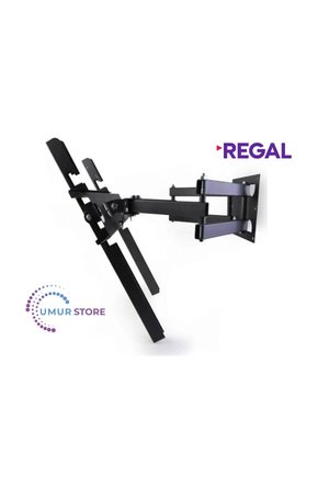 Regal 50R754UA9 50 4K Android Uyumlu Lcd Led TV Çift Kollu Hareketli Duvar Askı Aparatı