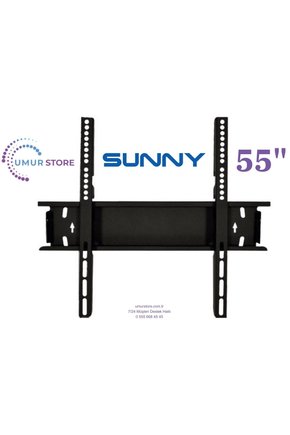 Sunny 55 136 Ekran SN55FMN252 Uyumlu Lcd Led TV Sabit Duvar Askı Aparatı