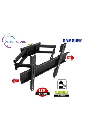 43Du7000 43 4K UHD Crystal 32- 55 inç Çift Kollu Hareketli Lcd Led Tv Askı Aparatı