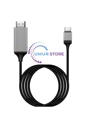 Type-C HDMI USB 3.1 Uyumlu Adaptör Kablosu Hdtv 30Hz 4K Usb-C Kablo Pc Için Monitör