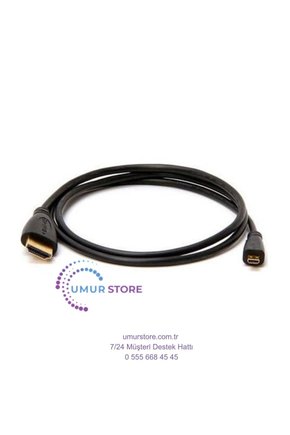 Micro HDMI To HDMI 1080P Fullhd Kablo - 1.5m