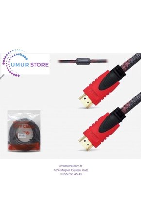 Hdmi Kablo 3m Örgülü