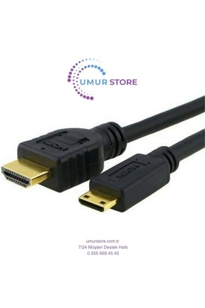 3 Metre Mini HDMI Kablo Mini HDMI Mini HDMI 3 Metre Mini HDMI Kablo