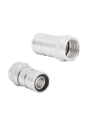 F Konnektör Sıkmalı RG6 Kısa Tip