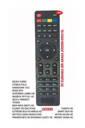 9672 HD UYDU KUMANDASI