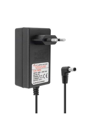 24 Volt - 1 Amper - 24 Watt 5.5*2.5 Mm L Uçlu Şarjlı Matkap Adaptörü