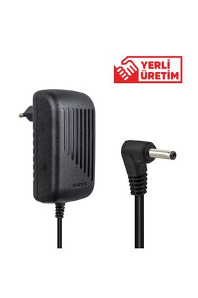 12 VOLT - 3 AMPER 3.5*1.35 UÇLU VERA YAZAR KASA POS YERLİ ÜRETİM PRİZ TİPİ PLASTİK KASA ADAPTÖ