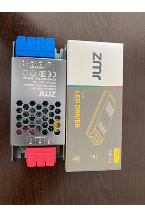 12 Volt 5 Amper 60 Watt Slim Metal Kasa Adaptör