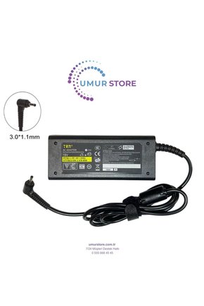 Acer A11-065N1A 3.0x1.1mm Notebook Adaptörü
