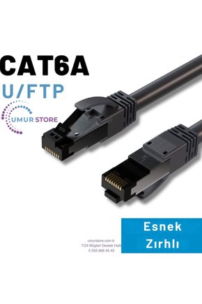 CAT6A Uftp Flexarmor(Esnek Zırh) Kablo