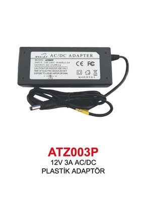 12V 3A ACDC PLASTİK ADAPTÖR