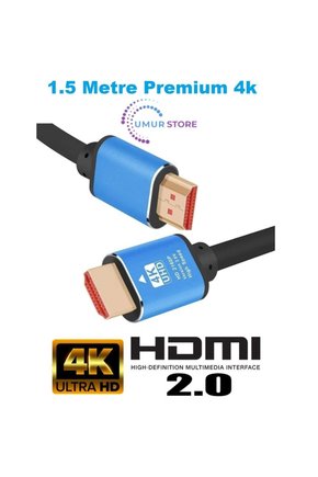 4K HDMI Kablo Premium Gaming Sinema Tv Uydu Uyumlu