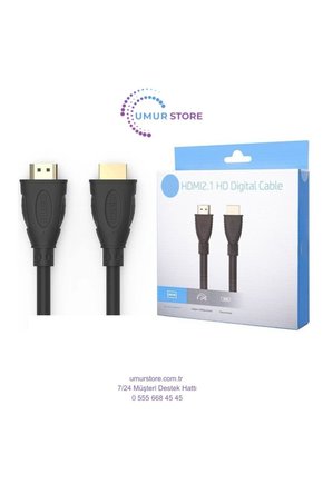 DHC-HD02-02M HDMI 2.1 Yüksek Hızlı 48 Gpbs 8K(7680 x 4320) 2m Kablo