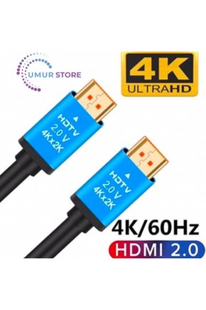MB MB50104K HDMI Kablo 1 Metre – 4K UHD Destekli, Altın Uçlu, Kutulu