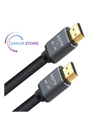 3mt 4K 60HZ HDMI 2.0 - Ethernet 18 Gbps Metal Başlık HDMI Kablo