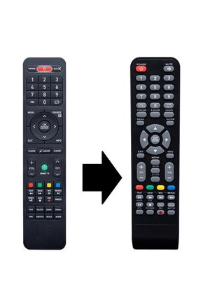 SABA Android Smart LED TV Kumandası – Eşdeğer