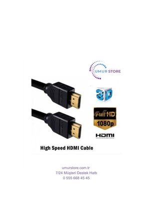 3D 4K Destekli 3 Metre Hdmi Kablo