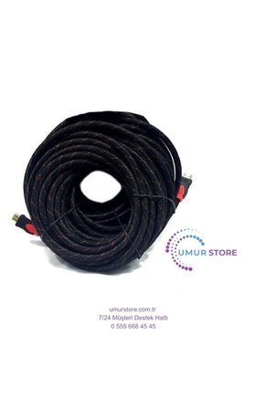 Hdmi Kablo Filtreli+Örgülü Full Hd 1080P 30 Metre