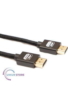 HDMI To HDMI Kablo Spiralli 4K 60Hz 80CM